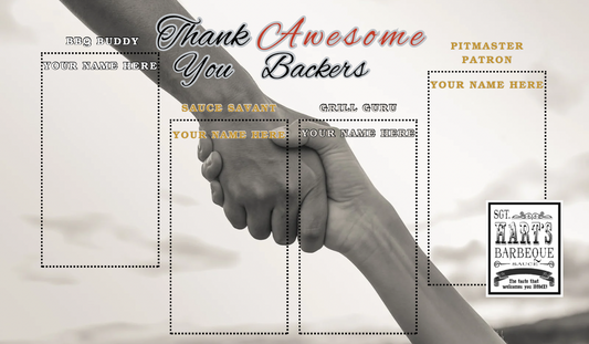 Help Launch the New Habanero Bourbon BBQ Sauce - SGT Hart’s BBQ | Crowdfunding | Exclusive Rewards