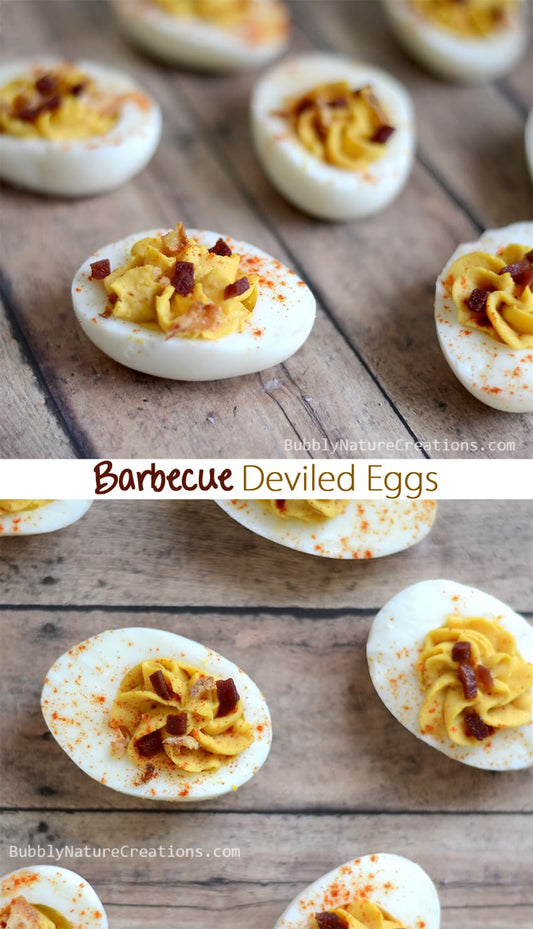 Barbecue Deviled Eggs