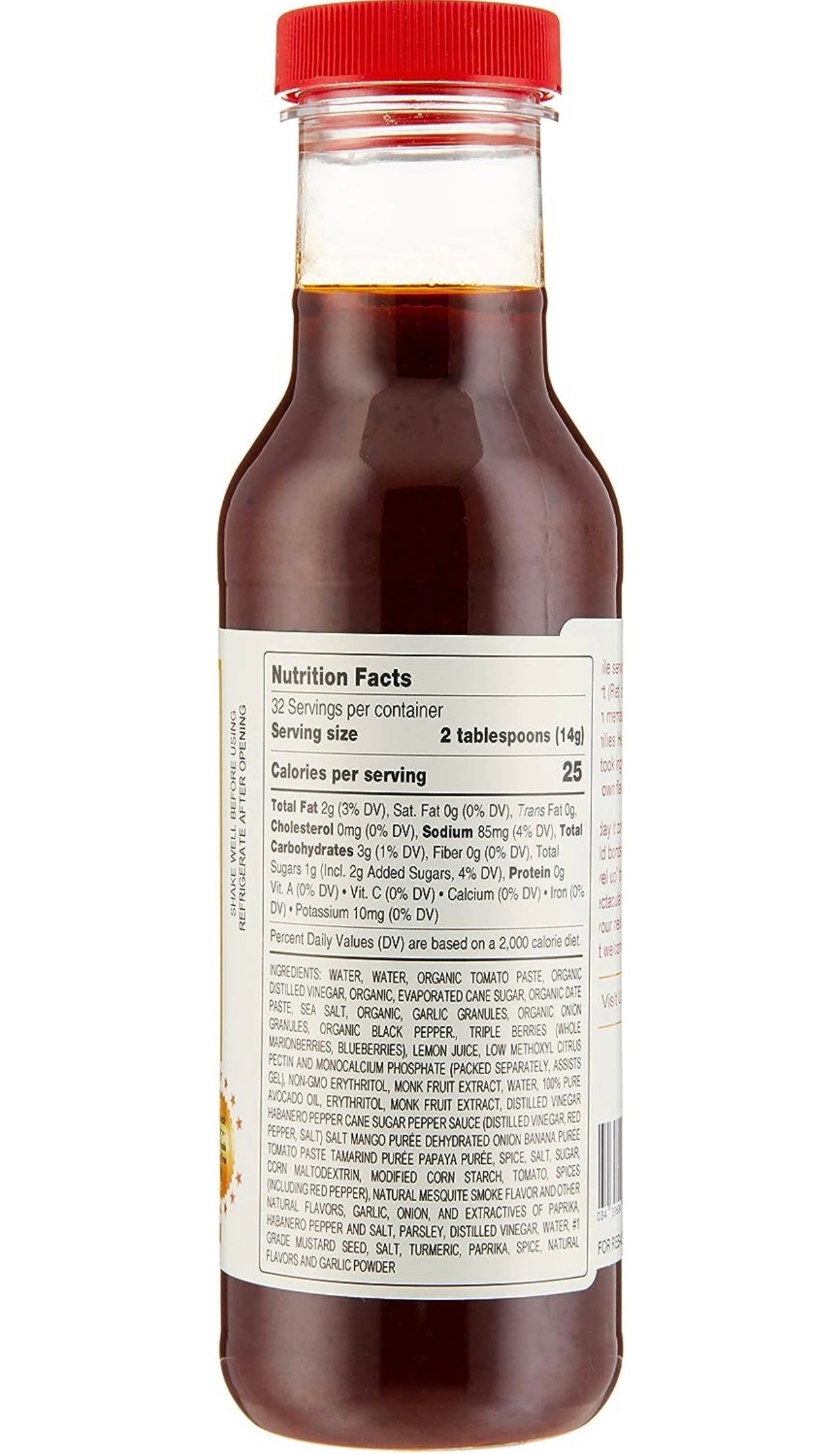 Que Queen’s Jammin’ Reduced Sugar BBQ Sauce