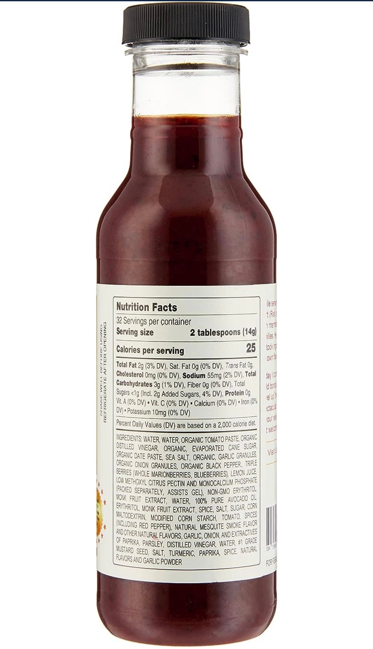 Que Queen’s Jammin’ Reduced Sugar BBQ Sauce