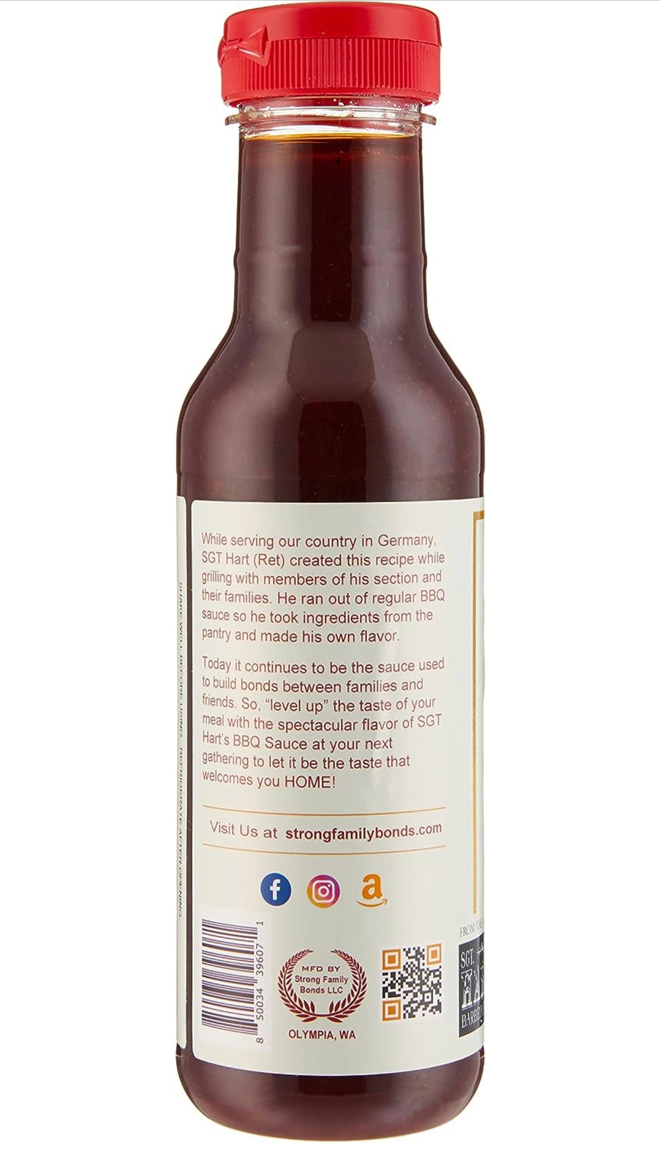 Que Queen’s Jammin’ Reduced Sugar BBQ Sauce