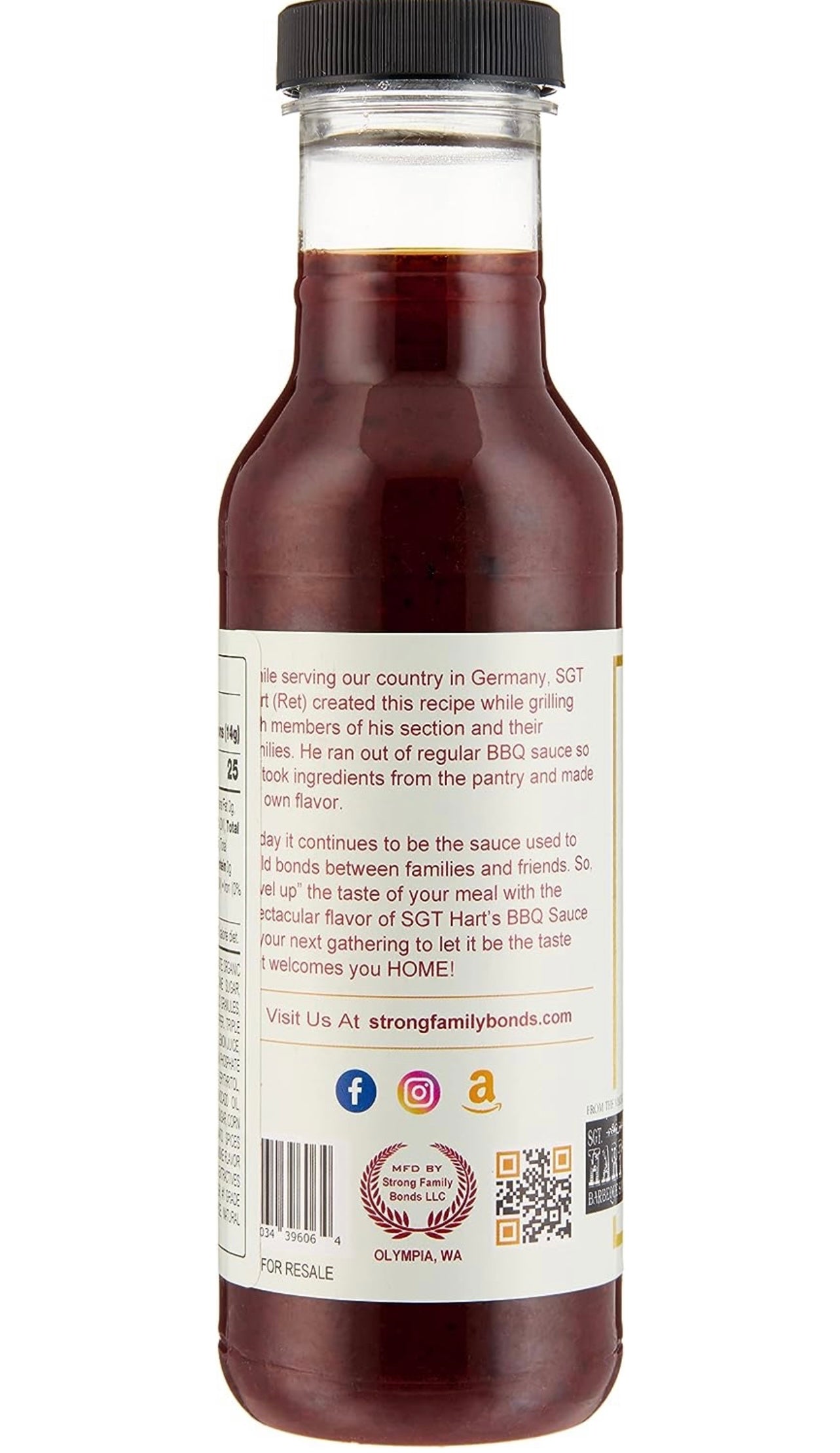 Que Queen’s Jammin’ Reduced Sugar BBQ Sauce
