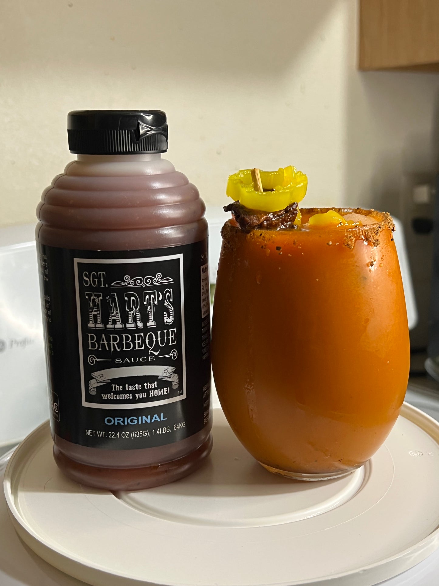 SGT Hart's Original BBQ Sauce, 22.4oz