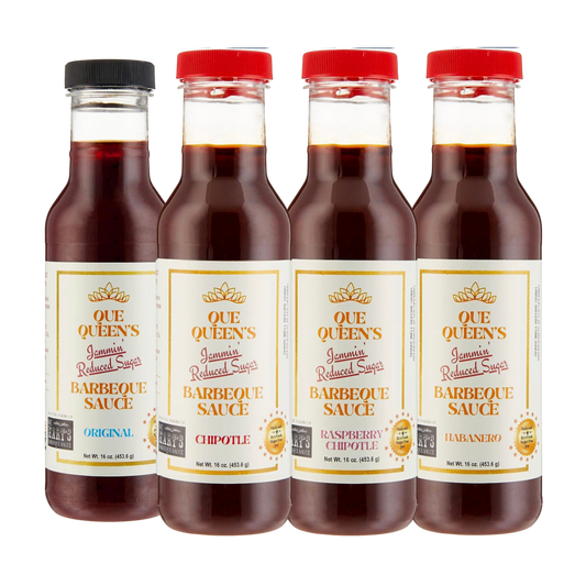 Que Queen’s Jammin’ Reduced Sugar BBQ Sauce