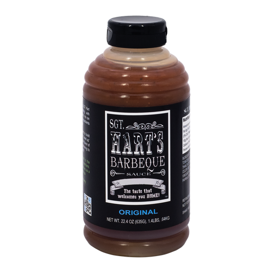 SGT Hart's Original BBQ Sauce, 22.4oz