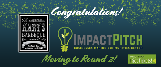 Impact Pitch Awards - We're Moving To Round 2!