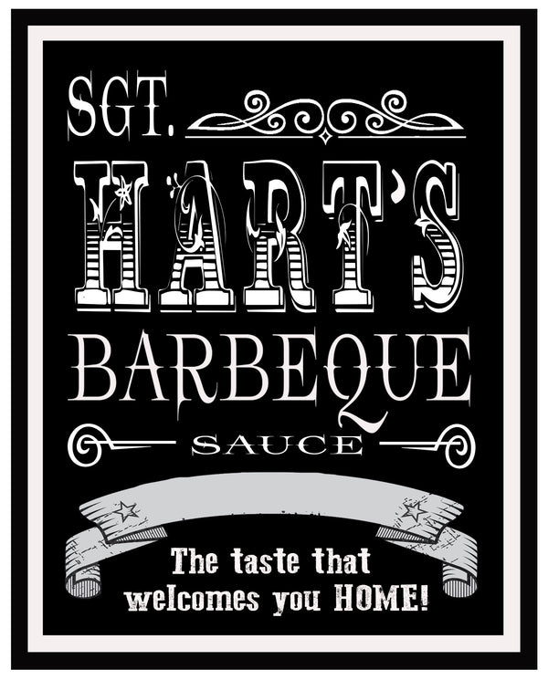 SGT. Hart's BBQ Sauce