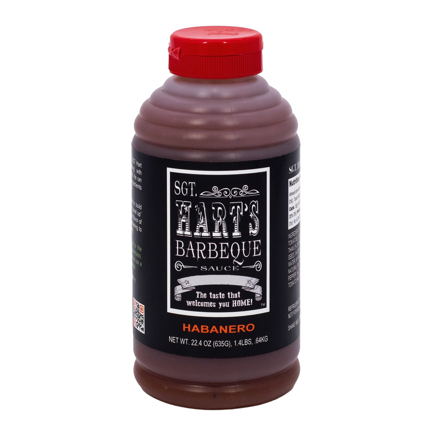 Habanero SGT Hart's Barbecue Sauce in gift